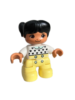 Lego® Duplo® holčička ve žlutých kalhotech